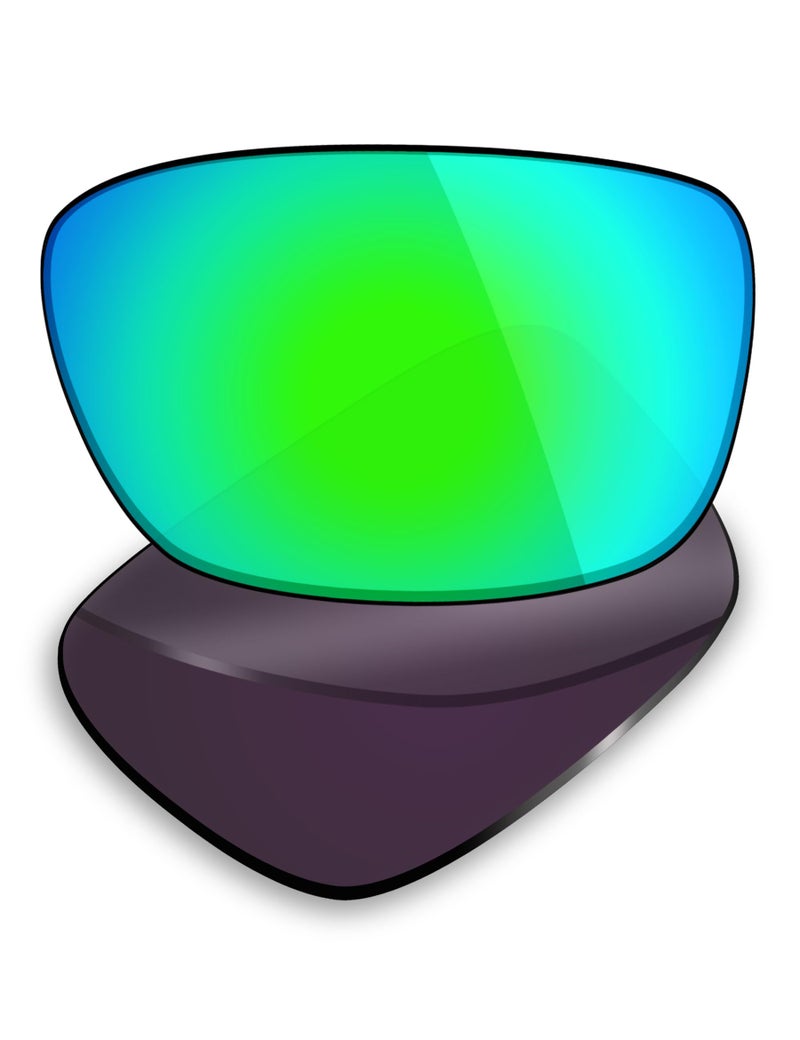 Mryok Polarized Replacement Lenses for Oakley Drop Point OO9367 Sunglasses, HD Polarized, UV Protection, Impact Resistant & Perfectly Fit - Emerald Green - Image 1